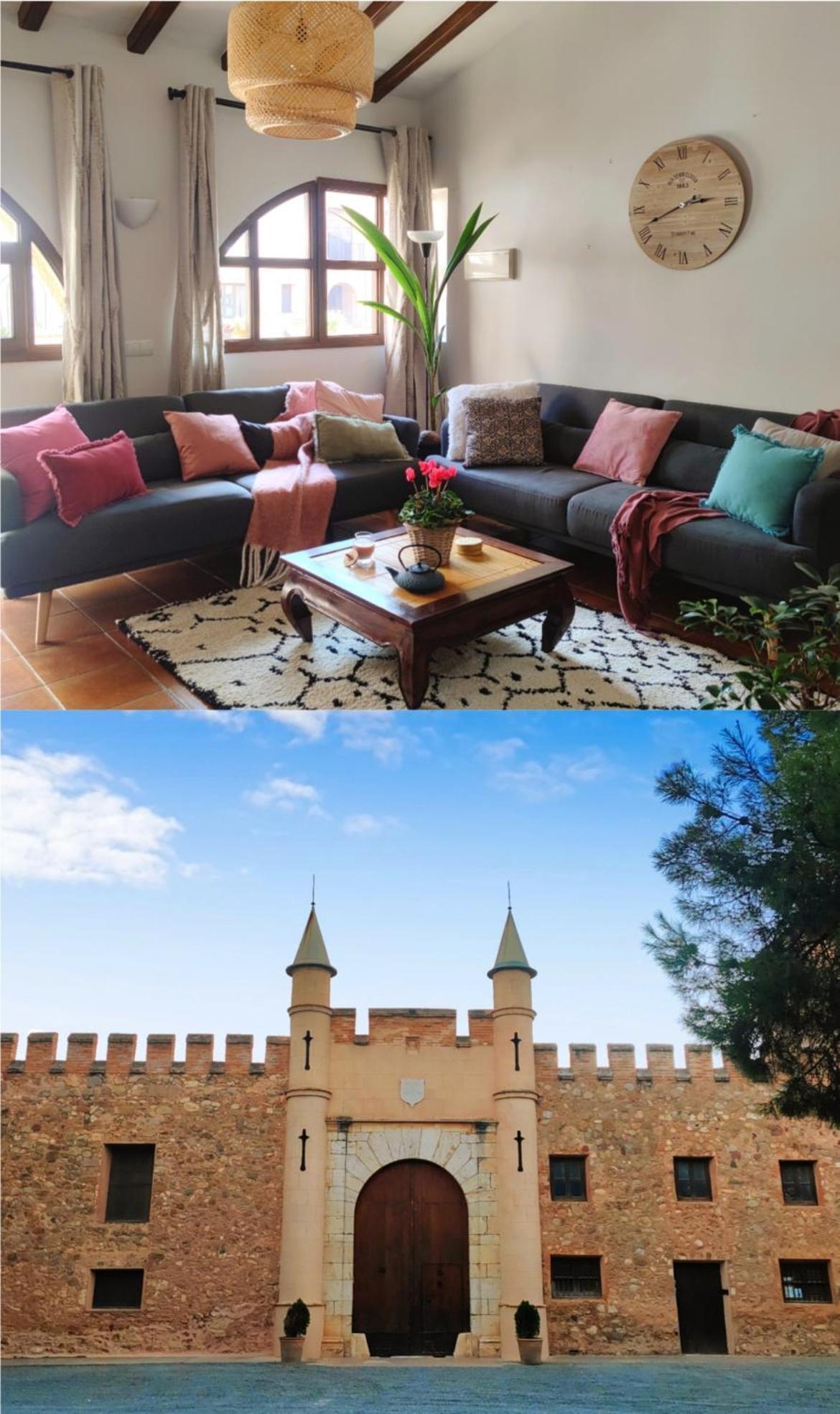 Masia De San Juan Casa Numero 15 En Castillo Con Piscina, Aire Acondicionado Y Terraza Privada Segorbe Δωμάτιο φωτογραφία